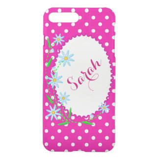 iPhone 7 Clearly Plus Deflector Case Pink Gingham