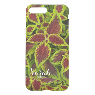 iPhone 7 Clearly Plus Deflector Case Red Coleus