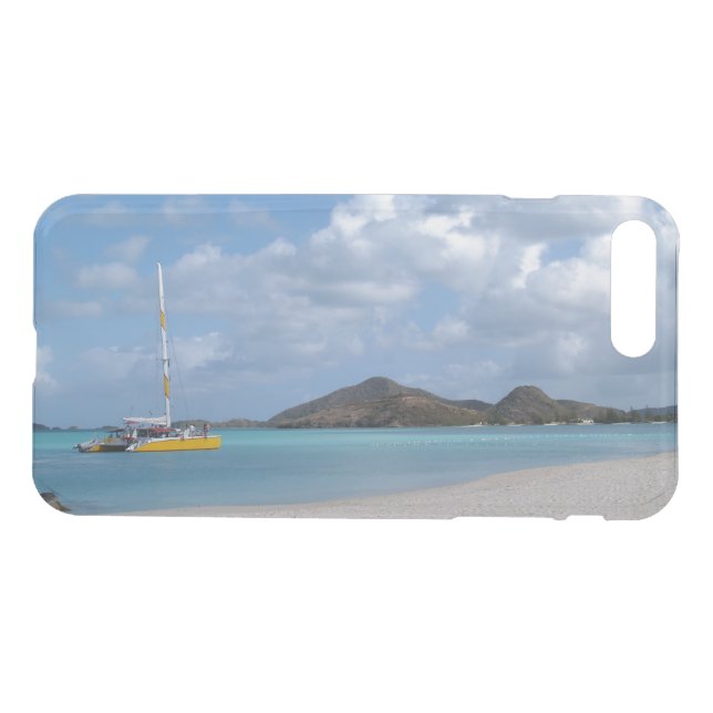 iPhone 7 Clearly Plus Deflector Case Seascape (Back Horizontal)