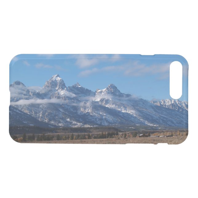 iPhone 7 Clearly Plus Deflector Case Tetons Mts. (Back Horizontal)
