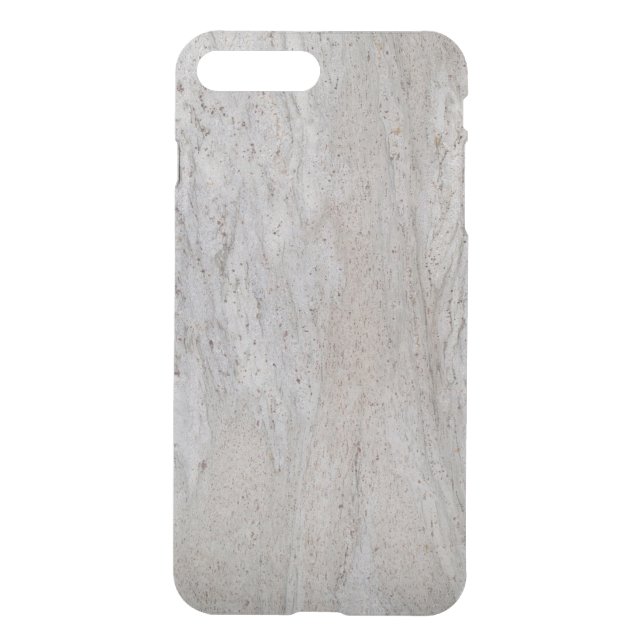 iPhone 7 Clearly Plus Deflector Case Wht Marbled (Back)