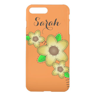 iPhone 7 Clearly Plus Deflector Case Yellow Flower