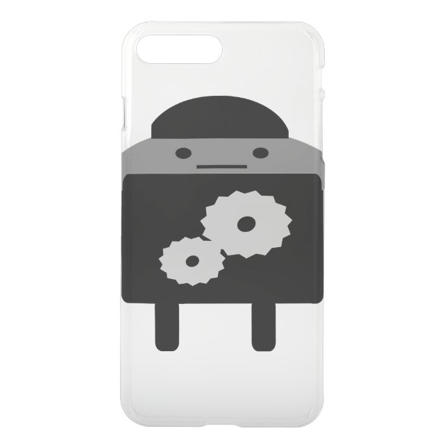 iPhone 7 Plus Clearly Uncommon iPhone Case (Back)