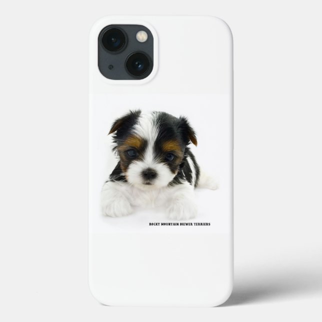 iPhone 8/7 Case - Biewer Terrier Puppy (Back)