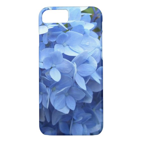 iPhone 87 Case _ Blue Hydrangea