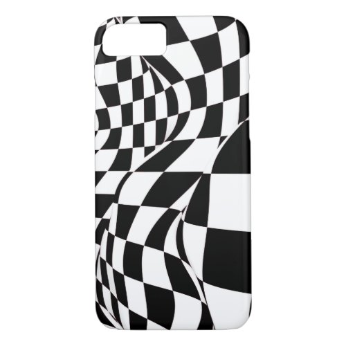 iPhone 87 Case _ Modified Checkered Flag