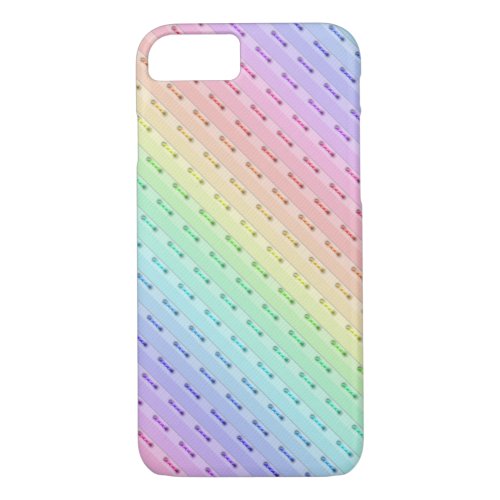 iPhone 87 Case _ Rainbow Stitching