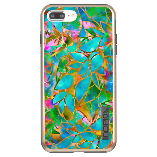 iPhone 8/7 Plus Incipio Case Floral Stained Glass (Back)