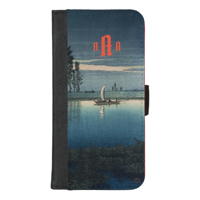 iPhone 8/7 Plus Wallet Case CUSTOM MONOGRAM (Front)
