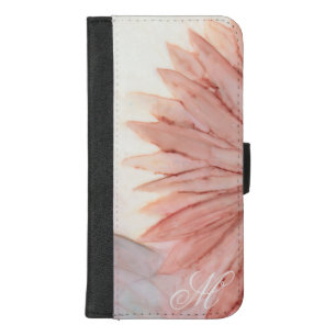 IPhone 8/7 Plus Wallet Case "Pink Flower" 