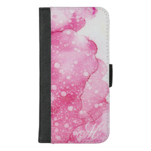 IPhone 8/7 Plus Wallet Case "Pink White" 
