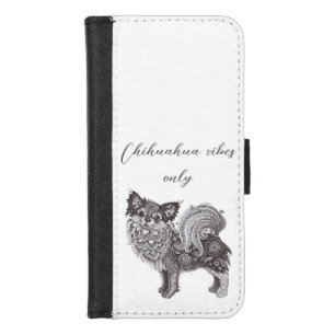  iPhone 8/7 Wallet Case Chihuahua vibes