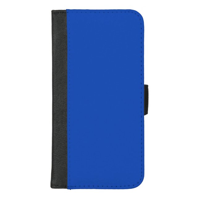iPhone 8/7 Wallet Case-Princess Blue Royal (Front)