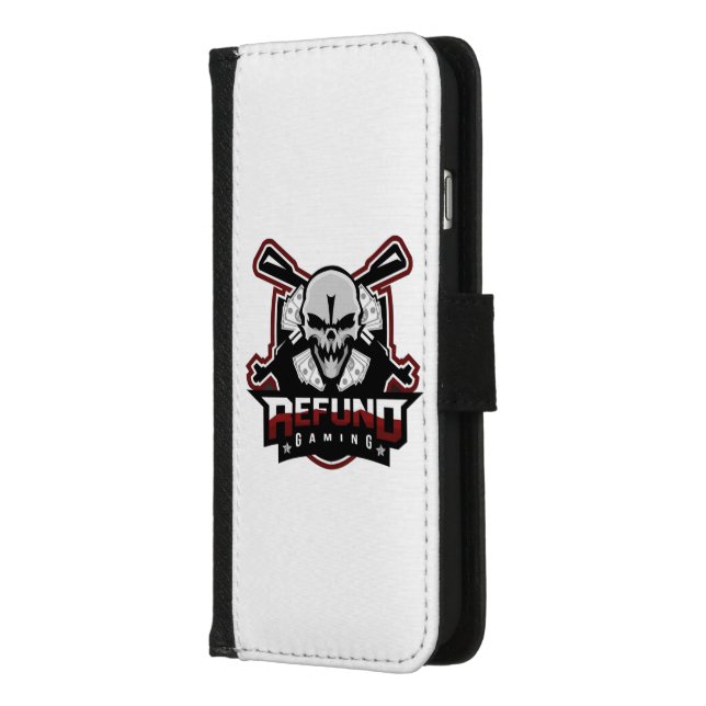 iPhone 8/7 Wallet Case REFUND GAMING (Left)
