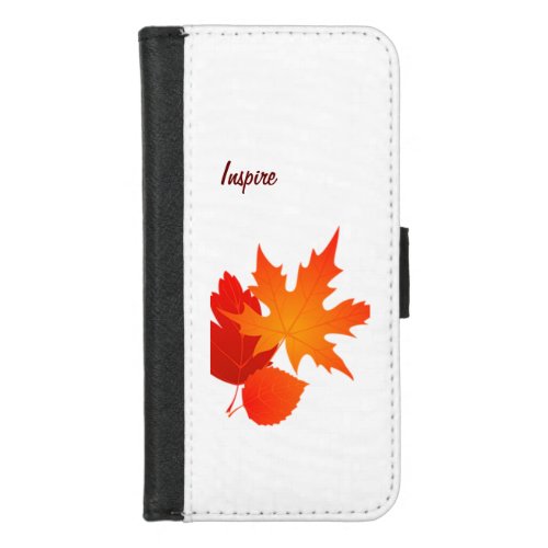 iPhone 87 Wallet Case with Elegant Floral Design