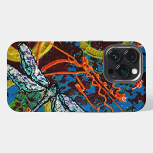 iPhone abstract dragonfly Case