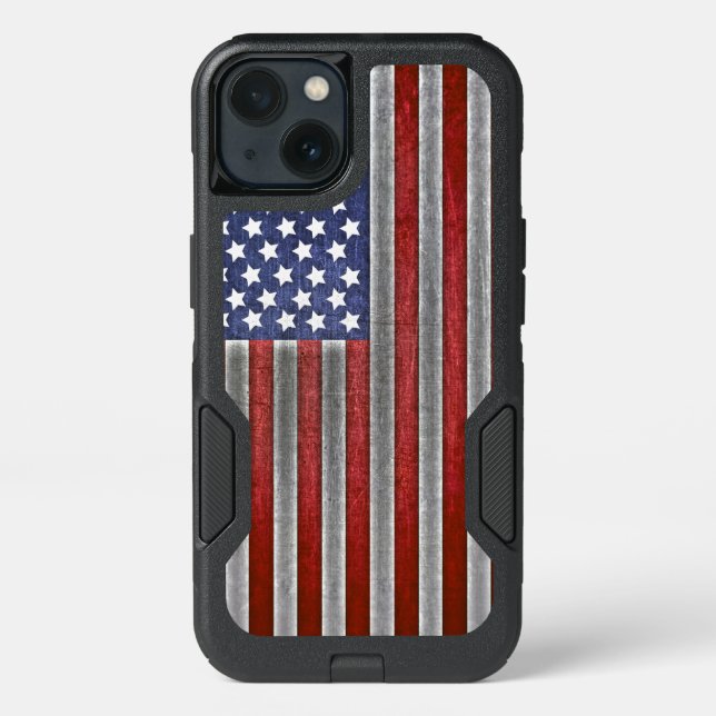 iPhone American Flag cell phone case (Back)