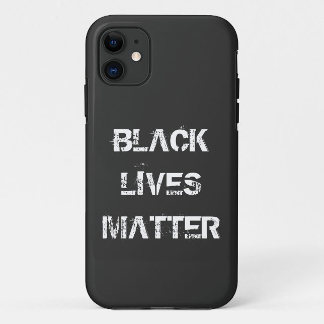 iPhone and iPad Case - BLACK LIVES MATTER (Back)