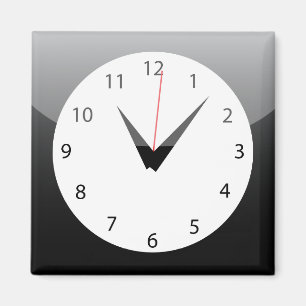 iPhone App Magnet - Clock