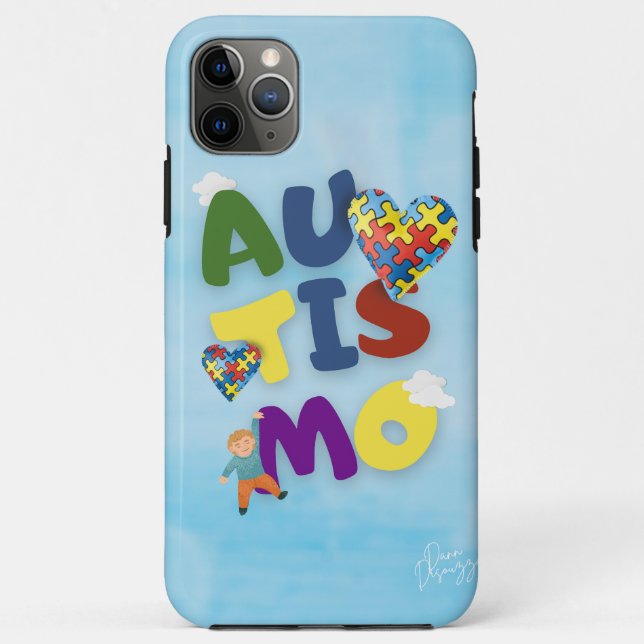 iPhone Autism Case-Mate iPhone Case (Back)
