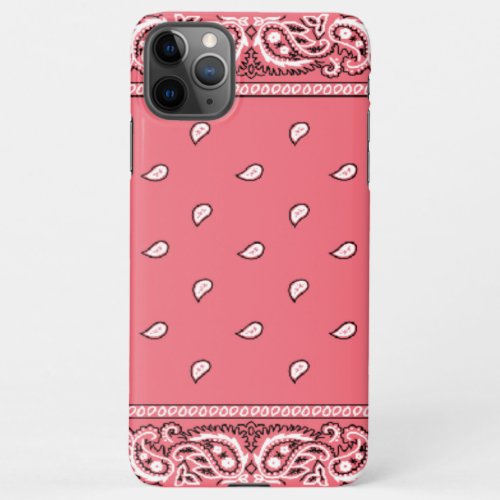 iPhone Bandana Pink Phone Case