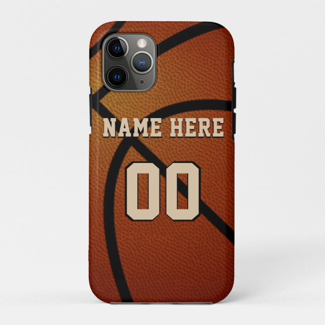 iPhone Basketball Cases for Older to Newest iPhone (Back)