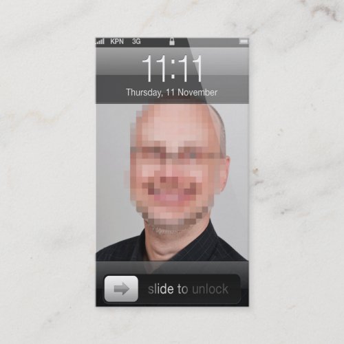 iphone Business Card