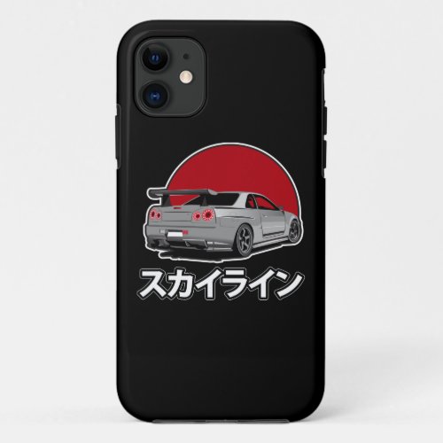 Iphone Case 11 R34 Skyline