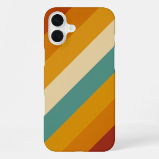 iPhone Case -70s Retro Style (Colourful)
