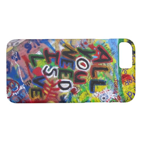 iPhone Case _ All You Need Is Love _ Graffiti