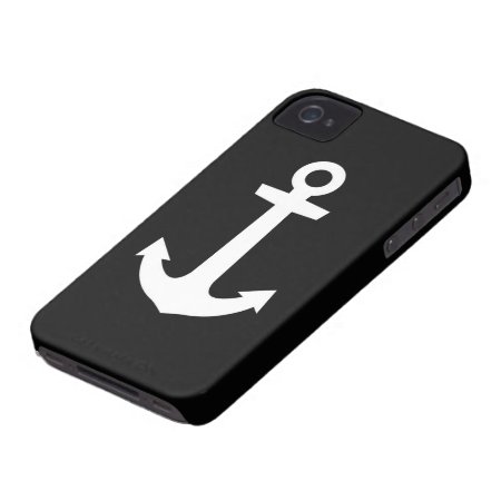 Iphone Case Anchor Black