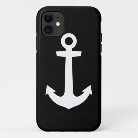 Iphone Case Anchor Black