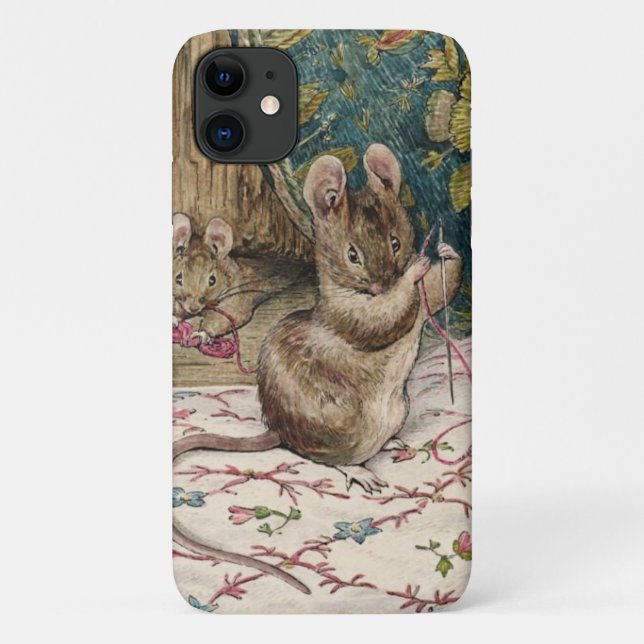 iPhone Case - Beatrix Potter Mouse (Back)