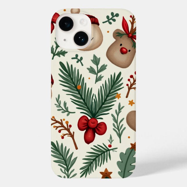 iphone case christmas (Back)