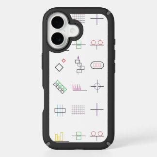 iPhone Case Colorful Geometric Shapes