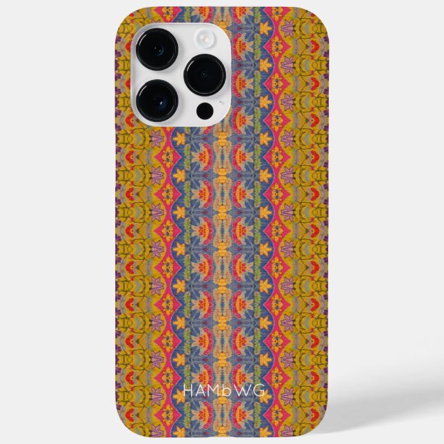 iPhone Case Colorful Gypsy HAMbyWG (Back)