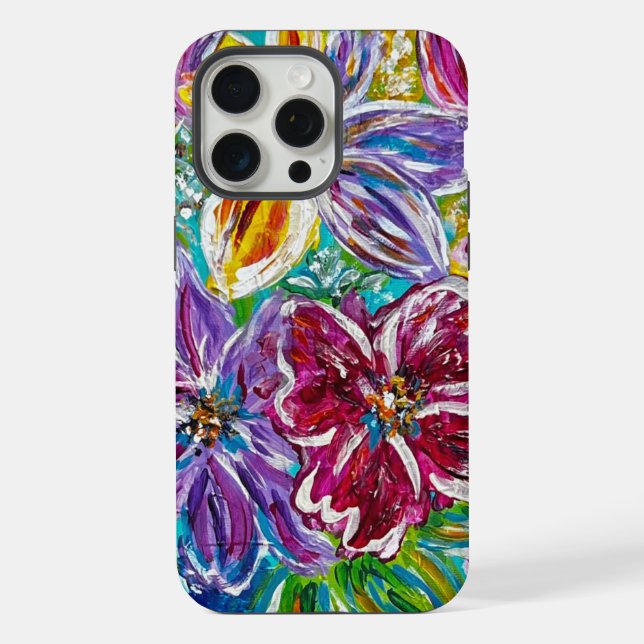 iPhone case Floral (Back)