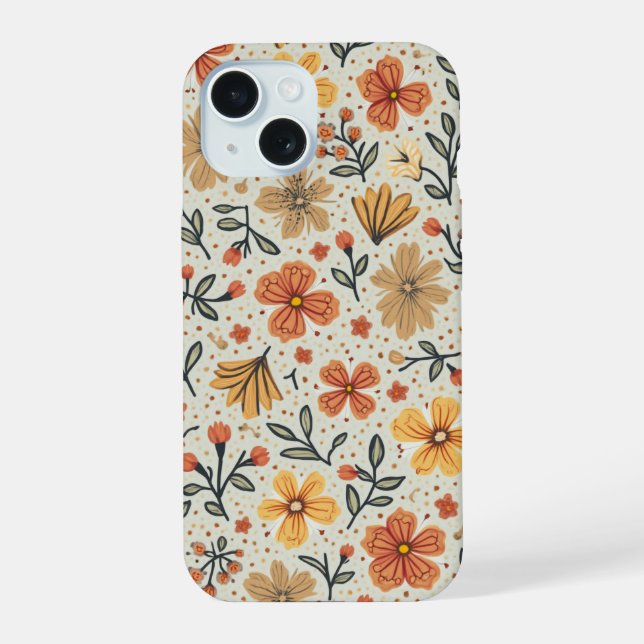 iphone case(flower) case (Back)