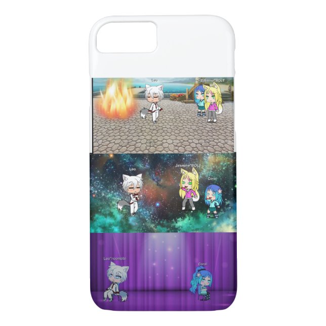 iphone case gacha life Lunime (Back)