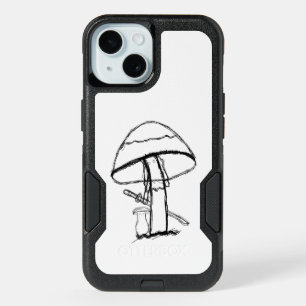 Iphone Case   Gangster Mushroom With A Katana