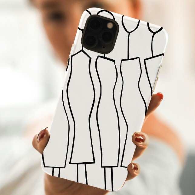 iPhone Case (Hand-drawn women 02) (Creator Uploaded)