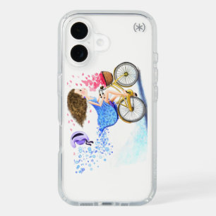 iPhone Case Happy Girl with Bike
