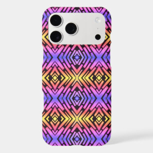 iPhone Case Hi Tech Neon Pink Purple Yellow