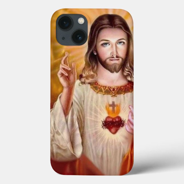 iPhone case jesus Christ print (Back)