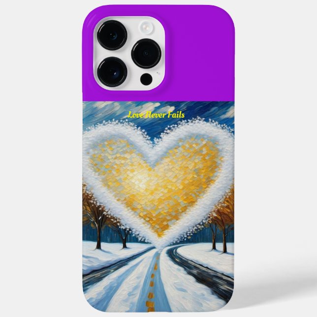 iPhone Case  - Love Never Fails (Back)