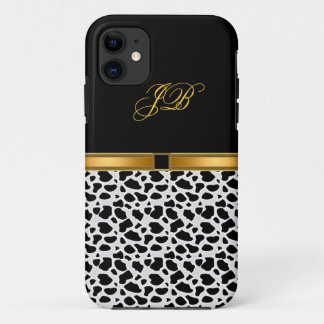 iPhone Case-Mate Case Gold Black