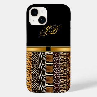 iPhone Case-Mate Case Gold Black