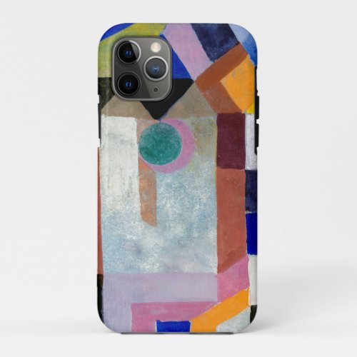 IPHONE CASE  PAUL KLEE  COLOURFUL ARCHITECTURE