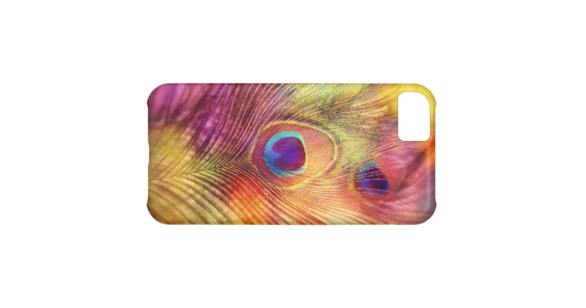 Iphone Case - Peacock Feather 