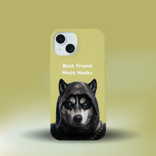 IPhone Case Personalized Slogan Ninja Husky